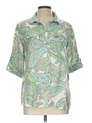 Charter Club 3/4 Sleeve Blouse (view 1)