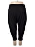 Unbranded Solid Black Casual Pants Size 3X - photo 2