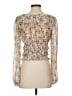 Free People 100% Polyester Tan Long Sleeve Blouse Size S - photo 2