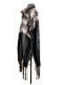 Torrid 100% Polyester Black Poncho One size - photo 5