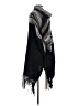 Torrid 100% Polyester Black Poncho One size - photo 4