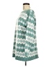 Ann Taylor Chevron-herringbone Teal Pullover Sweater Size M - photo 5