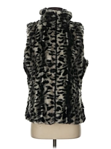 Calvin Klein Faux Fur Vest (view 1)