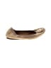 Tory Burch 100% Leather Gold Flats Size 9 - photo 1