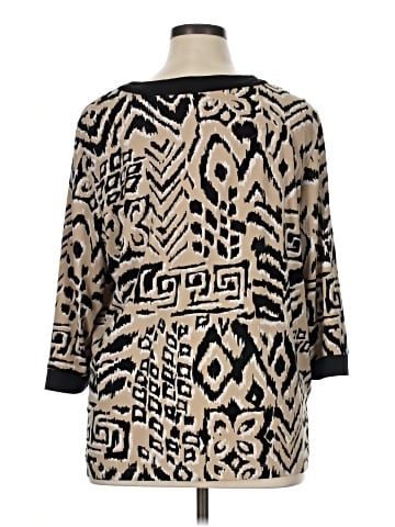 Alfred Dunner 3/4 Sleeve Blouse (view 2)