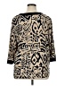 Alfred Dunner Animal Print Gold 3/4 Sleeve Blouse Size 1X - photo 2