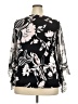 Alfani Black Long Sleeve Blouse Size 2X - photo 2