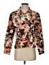Southern Lady Print Brown Jacket Size S - photo 1