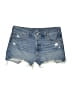 Levi's 100% Cotton Blue Denim Shorts Size 34 waist - photo 1