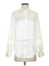LILYSILK 100% Silk Ivory Long Sleeve Silk Top Size S - photo 1