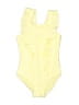 Assorted Brands Stripes Yellow One Piece Swimsuit Size 5 - 6 - photo 1
