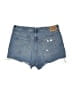 Levi's 100% Cotton Blue Denim Shorts Size 34 waist - photo 2