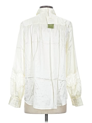 LILYSILK Long Sleeve Silk Top (view 2)