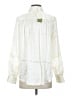 LILYSILK 100% Silk Ivory Long Sleeve Silk Top Size S - photo 2