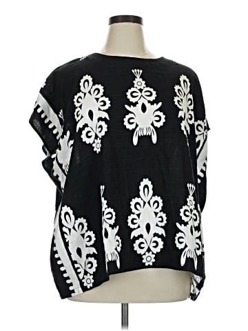 Umgee Short Sleeve Blouse (view 1)