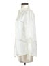 LILYSILK 100% Silk Ivory Long Sleeve Silk Top Size S - photo 5