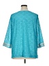 Alfred Dunner Teal 3/4 Sleeve Blouse Size XL - photo 2