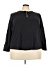 Lands' End 100% Cotton Black 3/4 Sleeve Top Size 3X - photo 1