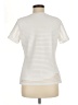 Calvin Klein 100% Polyester Ivory Short Sleeve Top Size M - photo 2