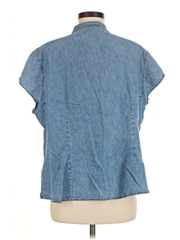 Faded Glory Short Sleeve Blouse (view 2)