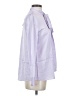 LILYSILK Purple Long Sleeve Silk Top Size S - photo 4