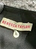 Rebecca Taylor 100% Polyester Graphic Silver Cocktail Dress Size 4 - photo 7