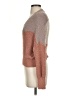 Debut 100% Polyester Color Block Brown Pullover Sweater Size S - photo 5