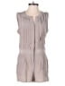 BCBGMAXAZRIA 100% Silk Solid Gray Romper Size XS - photo 1