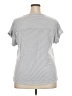 Star Vixen Gray Short Sleeve Top Size 3X - photo 2