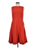 Anne Klein Orange Casual Dress Size 6 - photo 1