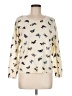 Joie Print Ivory Pullover Sweater Size M - photo 1