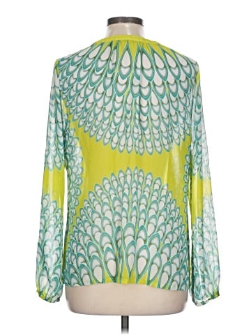 Rose + Olive Long Sleeve Blouse (view 2)
