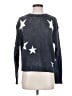 Splendid 100% Cotton Stars Blue Pullover Sweater Size XS - photo 1