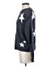 Splendid 100% Cotton Stars Blue Pullover Sweater Size XS - photo 5