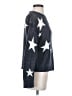 Splendid 100% Cotton Stars Blue Pullover Sweater Size XS - photo 4