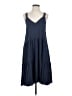 Splendid Solid Blue Casual Dress Size XS - photo 1