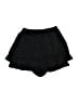 Zara 100% Leather Solid Black Skort Size XS - photo 2