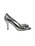 Nina Metallic Silver Heels Size 8 - photo 1