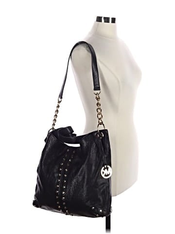 MICHAEL Michael Kors Leather Satchel (view 2)
