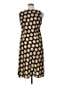 Dana Kay 100% Polyester Polka Dots Gold Cocktail Dress Size 16 - photo 2