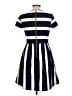 Eliza J Stripes Blue Casual Dress Size 10 - photo 2