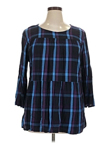 Evri 3/4 Sleeve T-Shirt (view 1)