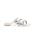 Stuart Weitzman Silver Sandals Size 5 - photo 1