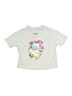 Justice Ivory Short Sleeve T-Shirt Size 7 - photo 1