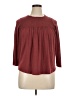 Rewind Burgundy 3/4 Sleeve Top Size XL - photo 1
