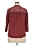 Rewind Burgundy 3/4 Sleeve Top Size XL - photo 2