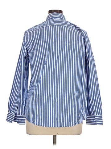 Jones New York Signature Long Sleeve Button-Down Shirt (view 2)