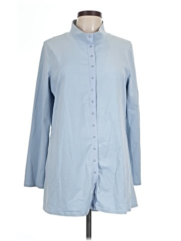 Nic + Zoe 3/4 Sleeve Button-Down Shirt (view 1)