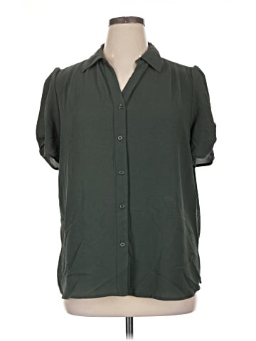 Adrianna Papell Short Sleeve Blouse (view 1)