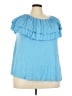 Context Blue Sleeveless Blouse Size 2X - photo 1